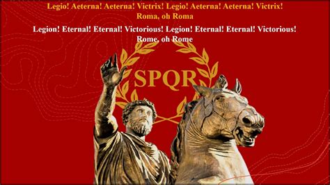 aeterna victrix lyrics|LEGIO AETERNA VICTRIX (Official): Roman march. Lyrics.